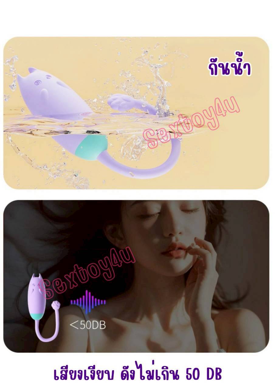 ไข่สั่นไร้สาย น้องแมว แบรนด์ LILO ไข่สั่นไร้สาย น้องแมว แบรนด์ LILO