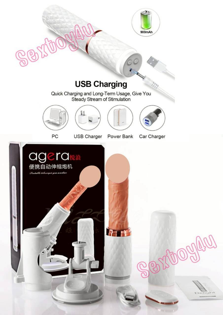 ปืนดิลโด้ แปะพื้นผนัง ยืดหด สั่น อุ่นได้