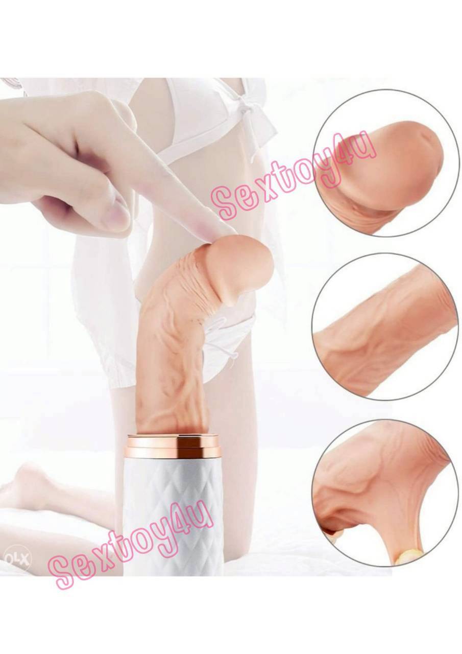 ปืนดิลโด้ แปะพื้นผนัง ยืดหด สั่น อุ่นได้